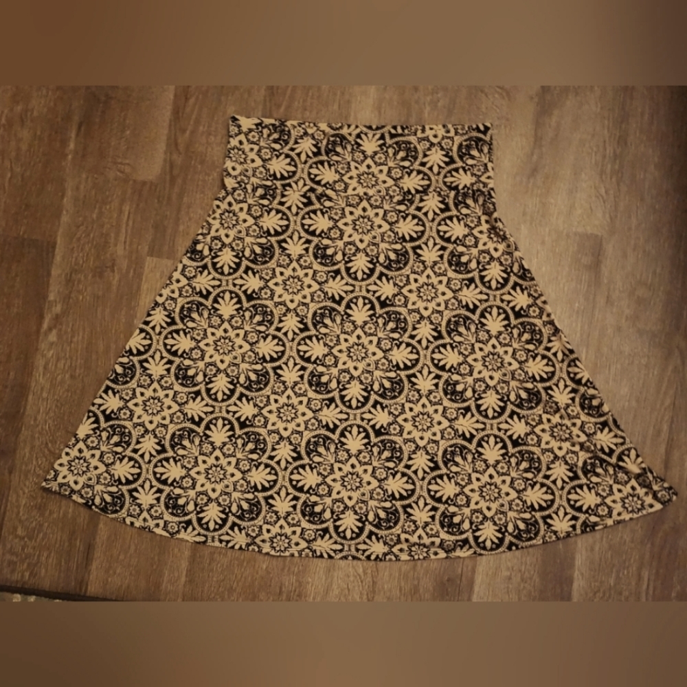 Super Flattering A-Line Azure Skirt XL/XXL. NWOT